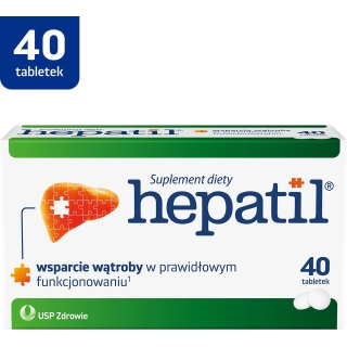 Hepatil 0,15 g 40 tabletek - zdjęcie poglądowe #2