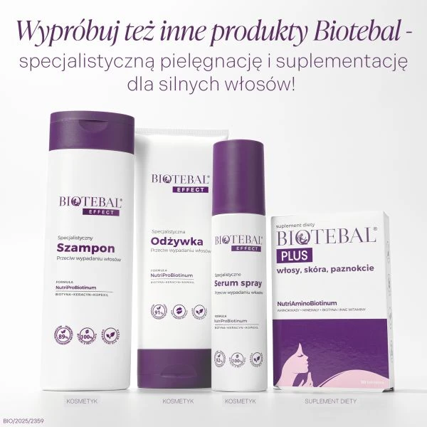 BIOTEBAL EFFECT Specjalistyczny Szampon 200ml 2