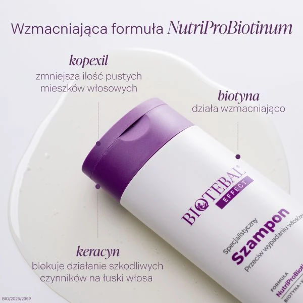 BIOTEBAL EFFECT Specjalistyczny Szampon 200ml 3