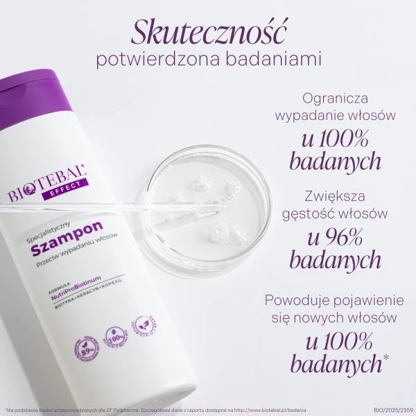 BIOTEBAL EFFECT Specjalistyczny Szampon 200ml 4