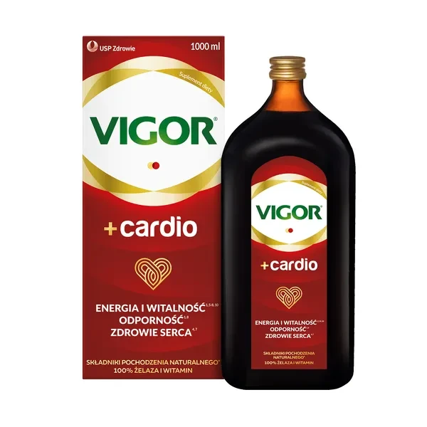 VIGOR+ CARDIO płyn 1000 ml 1
