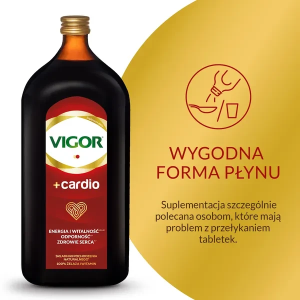 VIGOR+ CARDIO płyn 1000 ml 2