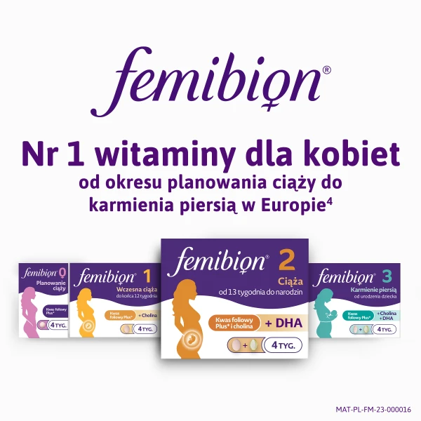 Femibion 2 Ciąża 28 tabletek + 28  kapsułek 7