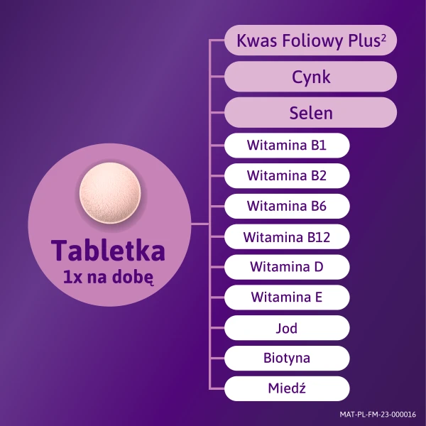 Femibion 0 Planowanie ciąży kwas foliowy 28 tabletek 3