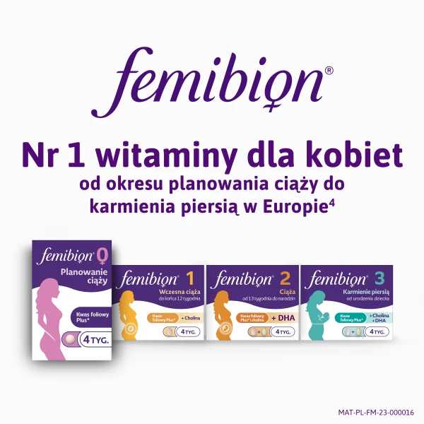 Femibion 0 Planowanie ciąży kwas foliowy 28 tabletek 6