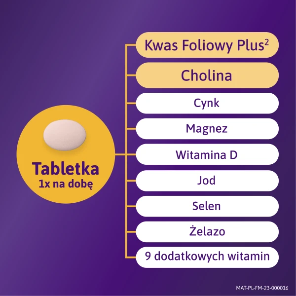 Femibion 1 Wczesna ciąża 28 tabletek 3