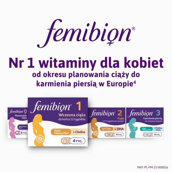 Femibion 1 Wczesna ciąża 28 tabletek 7