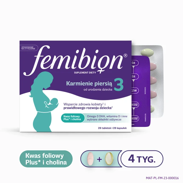 Femibion 3 Karmienie piersią 28 tabletek + 28 kapsułek 1