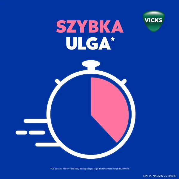 Krople Nasivin Vicks Baby, lek udrażniający, dzieci 3 mies. +, 5 ml 3