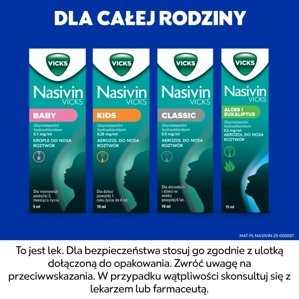 Aerozol do nosa Nasivin Vicks Aloes i Eukaliptus na zatkany nos, katar, 15 ml 6