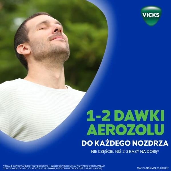 Aerozol do nosa Nasivin Vicks Aloes i Eukaliptus na zatkany nos, katar, 15 ml 9