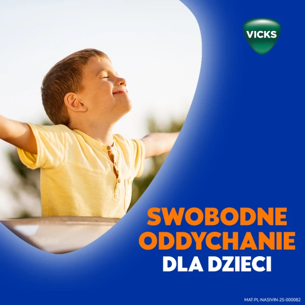 Aerozol do nosa Nasivin Vicks Kids na zatkany nos, lek udrażniający, dla dzieci powyżej 1. do 6 r.ż., 10 ml 1