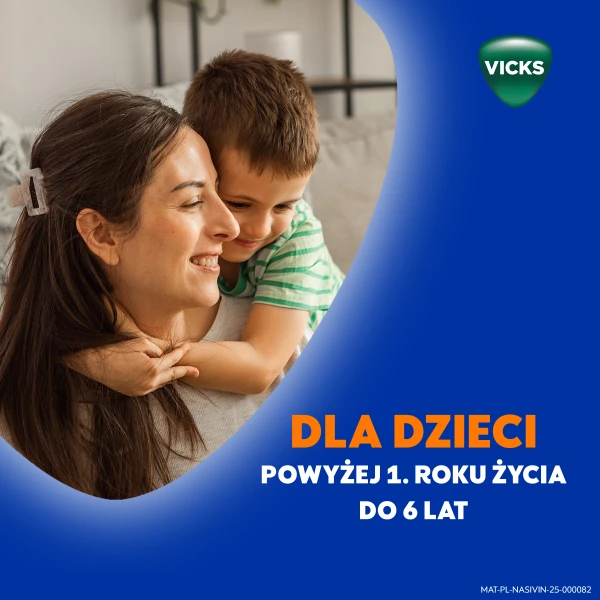 Aerozol do nosa Nasivin Vicks Kids na zatkany nos, lek udrażniający, dla dzieci powyżej 1. do 6 r.ż., 10 ml 4