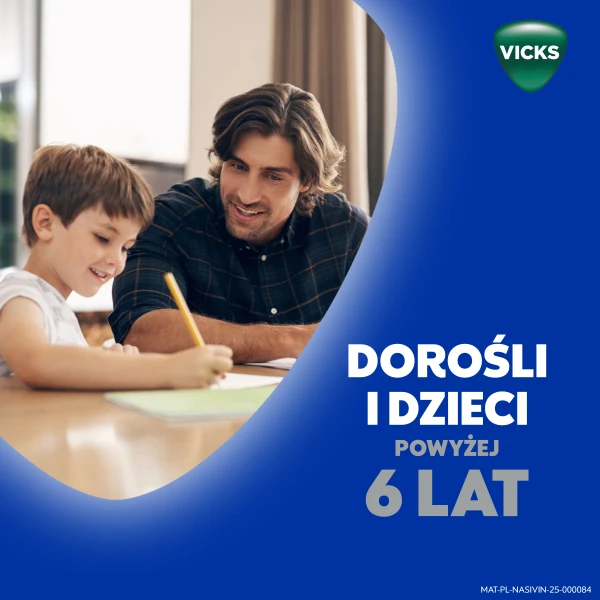 Aerozol do nosa Nasivin Vicks Classic na zatkany nos, katar, 10 ml 3