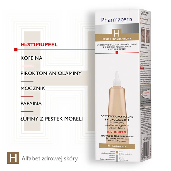 PHARMACERIS H Stimupeel Peeling trychologiczny, 125 ml 2