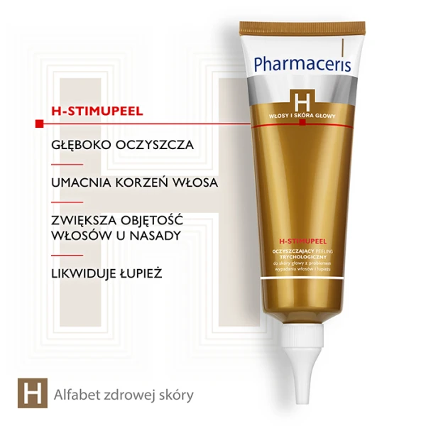 PHARMACERIS H Stimupeel Peeling trychologiczny, 125 ml 3