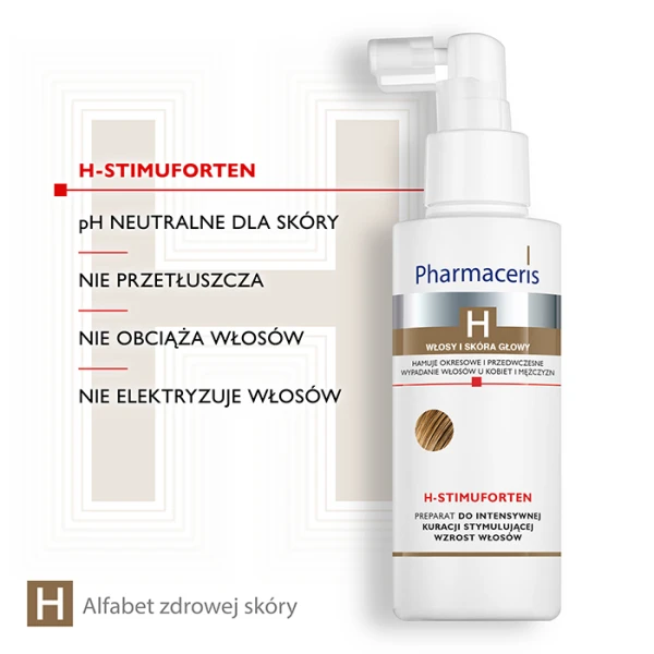 PHARMACERIS H Stimuforten Preparat hamujący wypadanie włosów 125 ml 4