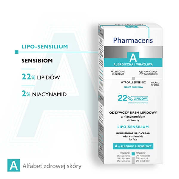 PHARMACERIS A Lipo-Sensilium Krem do twarzy, 50 ml 2