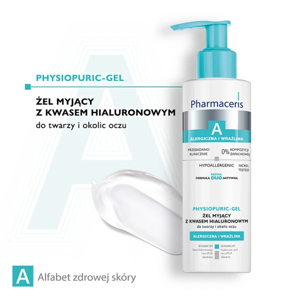 PHARMACERIS A Physiopuric-Gel Żel myjący, 190 ml 2