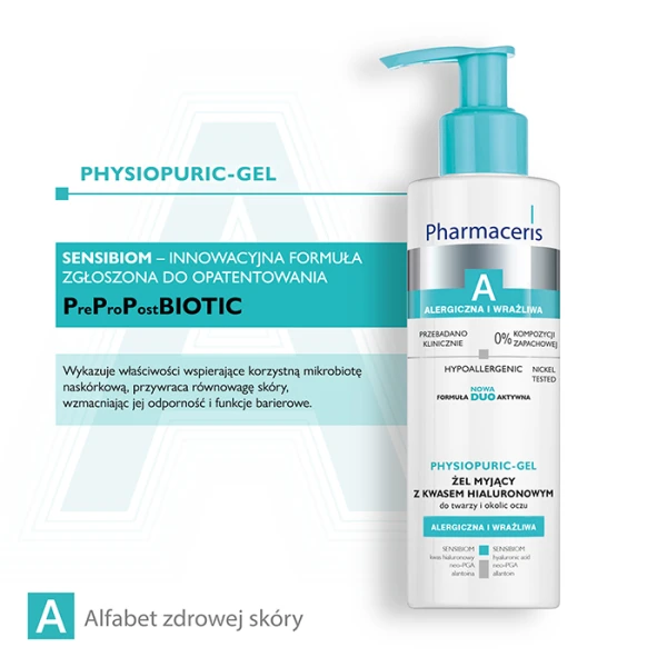 PHARMACERIS A Physiopuric-Gel Żel myjący, 190 ml 3
