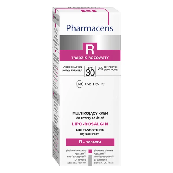 PHARMACERIS R LIPO-ROSALGIN Multikojący Krem Do Twarzy Na Dzień SPF30, 30 ml 1
