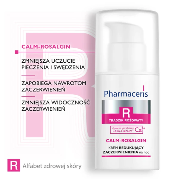 PHARMACERIS R CALM-ROSALGIN Krem redukujący zaczerwienia, 30 ml 4
