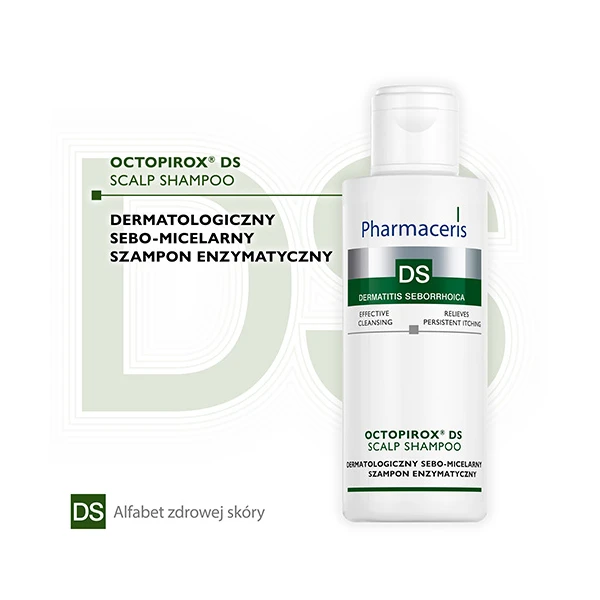 PHARMACERIS OCTOPIROX DS SCALP Szampon enzymatyczny, 125 ml 1