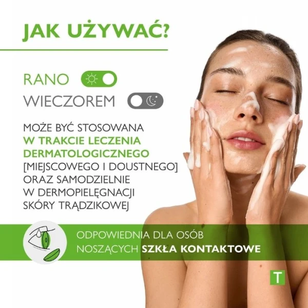 PHARMACERIS T PURI-SEBOSTATIC Nawilżająca pianka do twarzy oczyszczająca, 150 ml 6