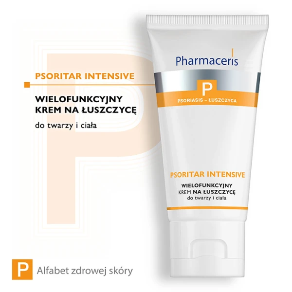 PHARMACERIS P PSORITAR INTENSIVE Krem na łuszczycę do twarzy i ciała, 50 ml 1