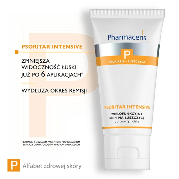 PHARMACERIS P PSORITAR INTENSIVE Krem na łuszczycę do twarzy i ciała, 50 ml 3