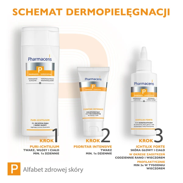 PHARMACERIS P PSORITAR INTENSIVE Krem na łuszczycę do twarzy i ciała, 50 ml 5