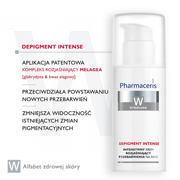 PHARMACERIS W DEPIGMENT INTENSE Krem intensywny rozjaśniający przebarwienia, 50 ml 3