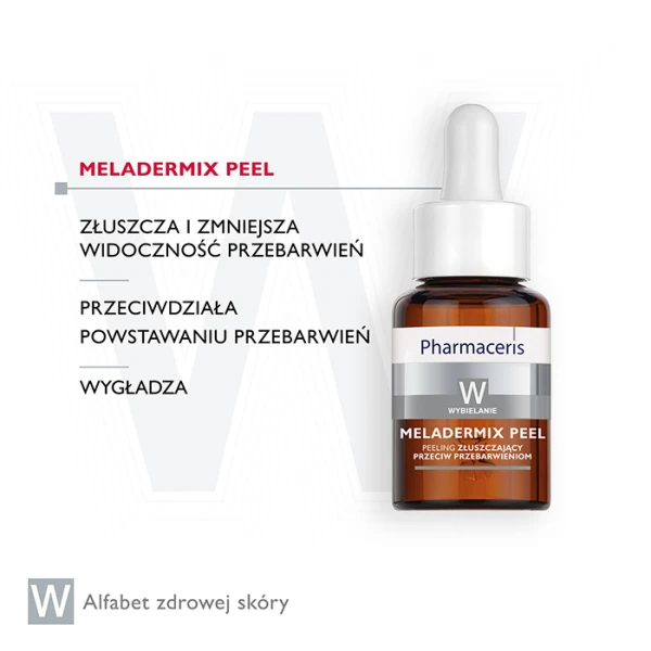 PHARMACERIS W MELADERMIX PEEL Peeling złuszczający przeciw przebarwieniom, 30 ml 3