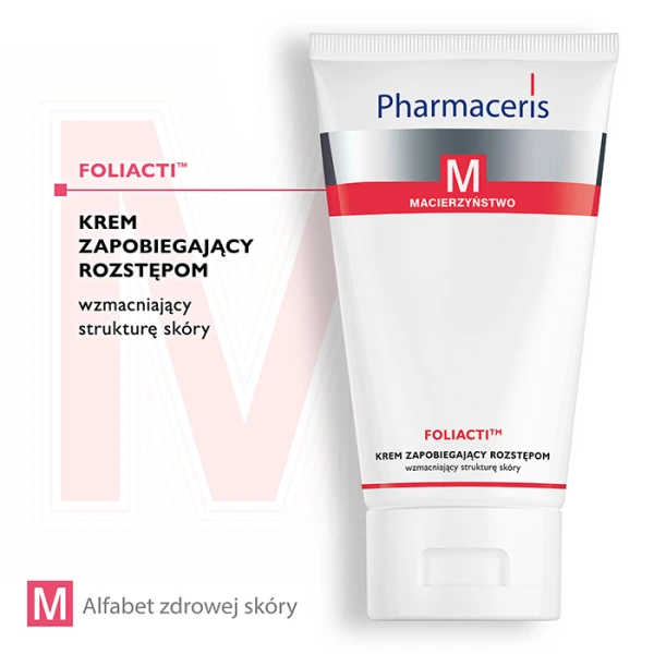 PHARMACERIS M Foliacti Krem zapobiegający rozstępom, 150 ml 1