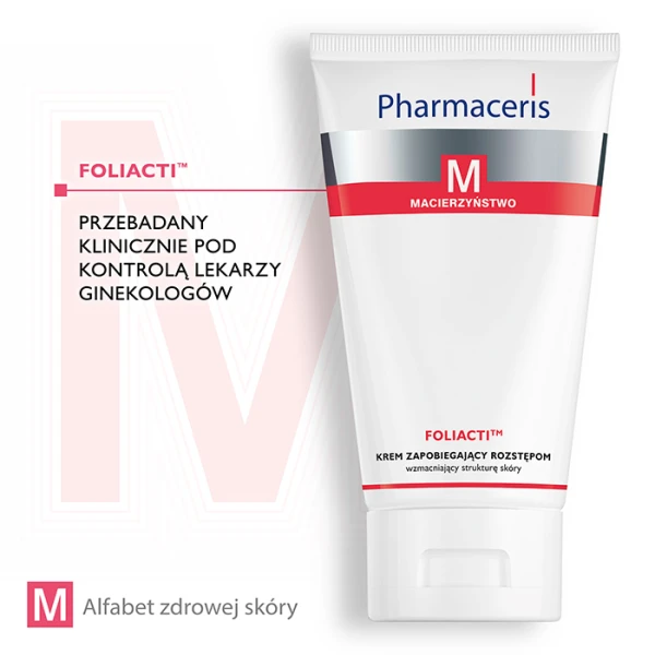 PHARMACERIS M Foliacti Krem zapobiegający rozstępom, 150 ml 4