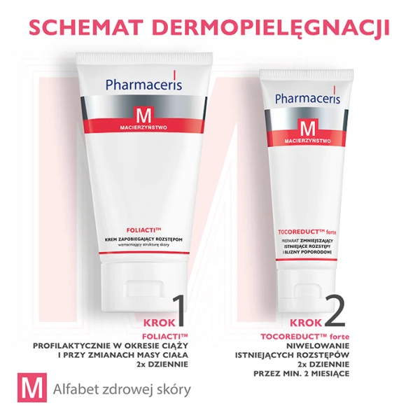 PHARMACERIS M Foliacti Krem zapobiegający rozstępom, 150 ml 5