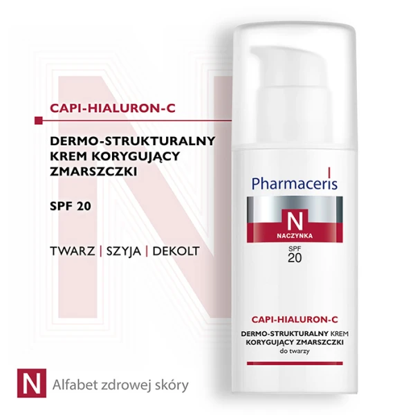 PHARMACERIS N CAPI-HIALURON-C Krem korygujący zmarszczki, 50 ml 1
