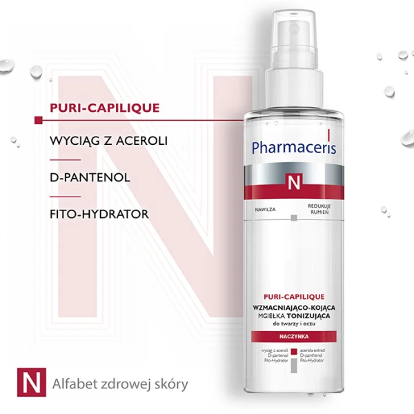 PHARMACERIS N PURI-CAPILIQUE Mgiełka tonizująca, 200 ml 2