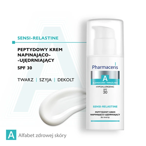 PHARMACERIS A SENSI-RELASTINE-E Krem napinająco - ujędrniający, 50 ml 1