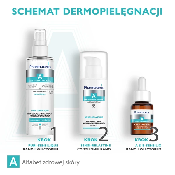 PHARMACERIS A SENSI-RELASTINE-E Krem napinająco - ujędrniający, 50 ml 4
