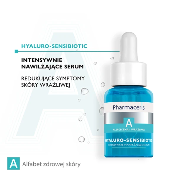 PHARMACERIS A HYALURO-SENSIBIOTIC Serum intensywnie nawilżające, 30 ml 1