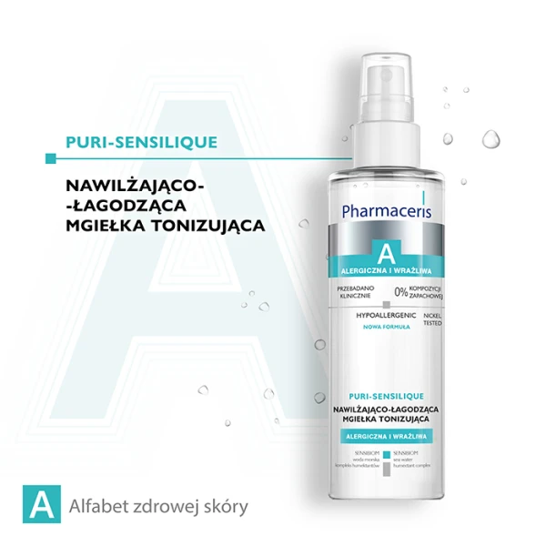 PHARMACERIS A PURI-SENSILIQUE Mgiełka nawilżająco-łagodząca, 200 ml 2