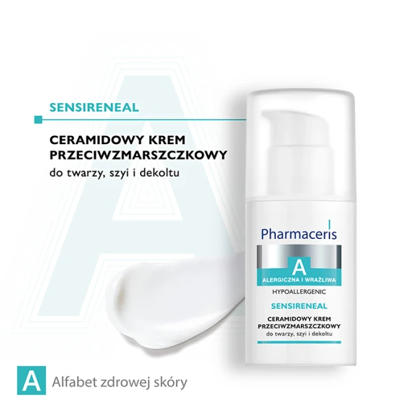 PHARMACERIS A SENSIRENEAL Krem przeciwzmarszczkowy do twarzy, szyi i dekoltu, 30 ml 2