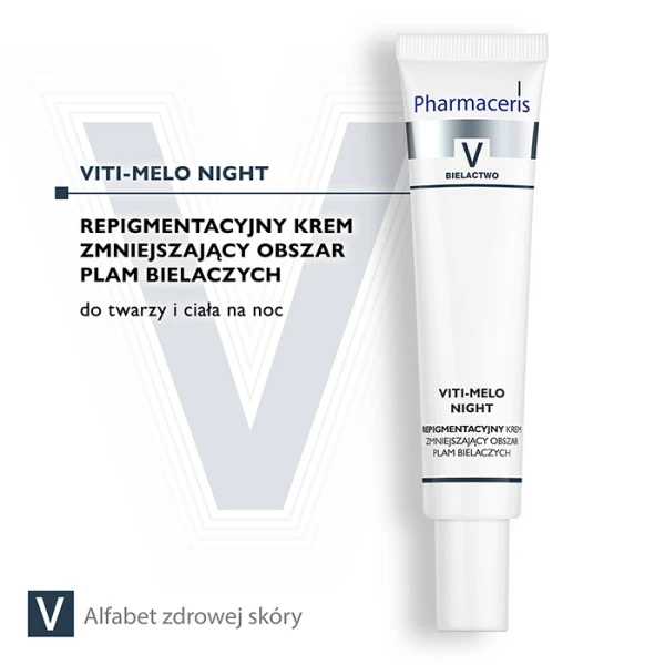 PHARMACERIS V VITI-MELO NIGHT Krem pigmentacyjny, 40 ml 1