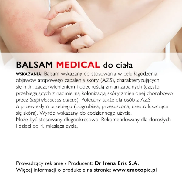 EMOTOPIC Bacteria Control Balsam do ciała, 200 ml 5
