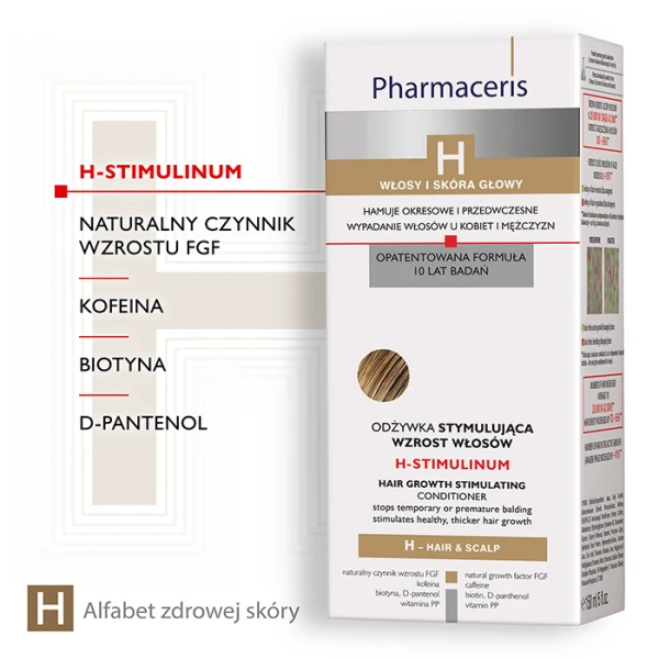 PHARMACERIS H Stimulinum Odżywka stymulująca wzrost włosów, 150 ml 2