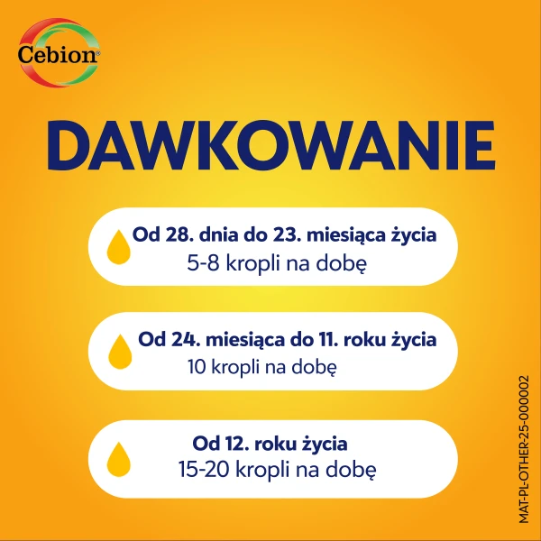 Cebion Witamina C 100 mg/ml, krople doustne, 30 ml 1