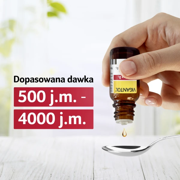 VIGANTOL Krople z witaminą D3, 500 IU – 4000 IU, 30 ml 3