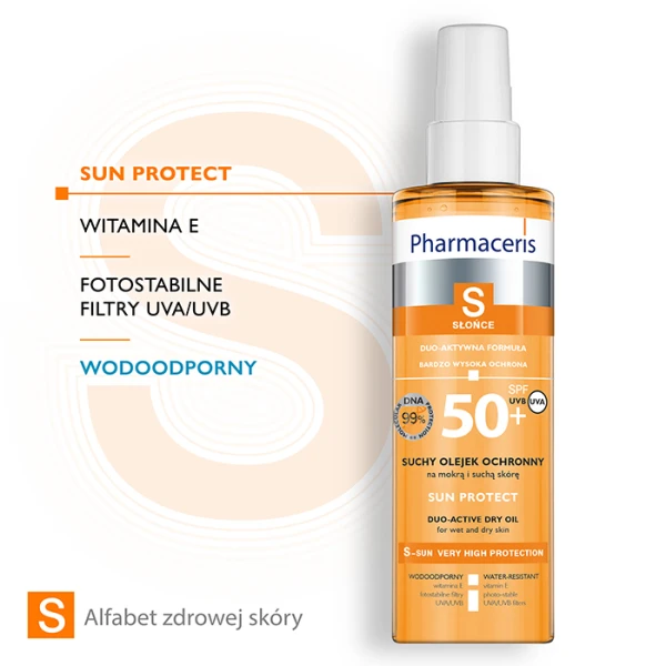 PHARMACERIS S Sun Protect Olejek ochronny, 200 ml 2