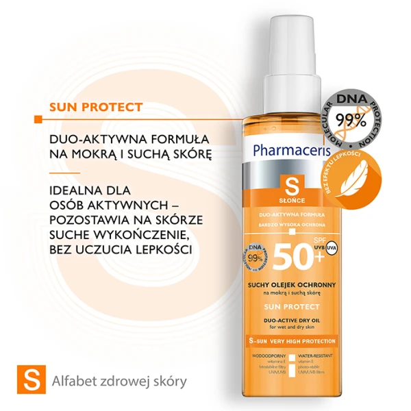 PHARMACERIS S Sun Protect Olejek ochronny, 200 ml 3